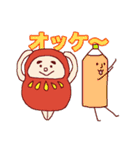 だるると仲間たち（個別スタンプ：24）