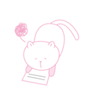 cat with two hands（個別スタンプ：7）