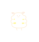 floating cloud sheep（個別スタンプ：21）