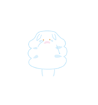 floating cloud sheep（個別スタンプ：26）