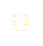 floating cloud sheep（個別スタンプ：33）