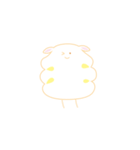 floating cloud sheep（個別スタンプ：34）