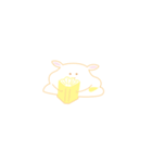 floating cloud sheep（個別スタンプ：35）