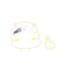 floating cloud sheep（個別スタンプ：37）