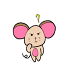 Chompu, The Pink Ears Mouse（個別スタンプ：2）