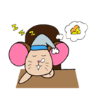 Chompu, The Pink Ears Mouse（個別スタンプ：10）
