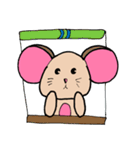 Chompu, The Pink Ears Mouse（個別スタンプ：11）