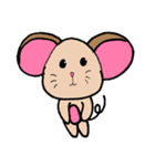 Chompu, The Pink Ears Mouse（個別スタンプ：16）
