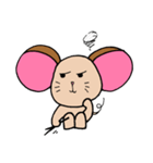 Chompu, The Pink Ears Mouse（個別スタンプ：19）