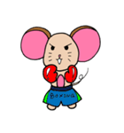 Chompu, The Pink Ears Mouse（個別スタンプ：20）