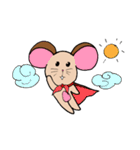 Chompu, The Pink Ears Mouse（個別スタンプ：34）