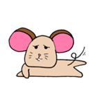 Chompu, The Pink Ears Mouse（個別スタンプ：36）