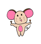 Chompu, The Pink Ears Mouse（個別スタンプ：38）