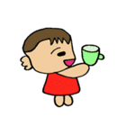 赤ちゃんと子供（個別スタンプ：3）