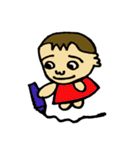 赤ちゃんと子供（個別スタンプ：6）