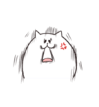 しろねこぶーにゃん！（個別スタンプ：11）