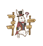 アリスのウサギ（個別スタンプ：18）