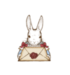 アリスのウサギ（個別スタンプ：23）