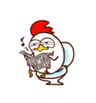 Koshiro 2 : Funny chicken（個別スタンプ：2）