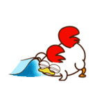 Koshiro 2 : Funny chicken（個別スタンプ：27）