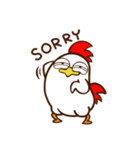 Koshiro 2 : Funny chicken（個別スタンプ：35）