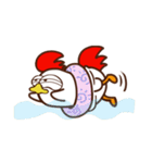 Koshiro 2 : Funny chicken（個別スタンプ：37）