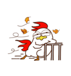 Koshiro 2 : Funny chicken（個別スタンプ：40）