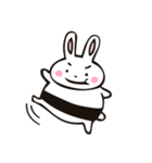 どすこいウサギ（個別スタンプ：1）