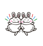 どすこいウサギ（個別スタンプ：40）
