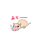 牛。（個別スタンプ：1）