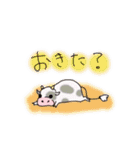 牛。（個別スタンプ：6）