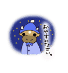 牛。（個別スタンプ：10）