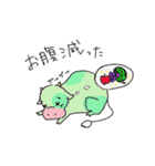 牛。（個別スタンプ：13）