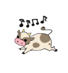 牛。（個別スタンプ：26）
