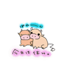 牛。（個別スタンプ：29）