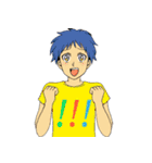 Tシャツメッセンジャー 日常会話編（個別スタンプ：12）