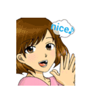 Tシャツメッセンジャー 日常会話編（個別スタンプ：24）