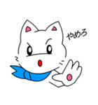 ともきゅ～の白猫（日本語）（個別スタンプ：37）
