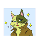 猫のカンタ（個別スタンプ：1）