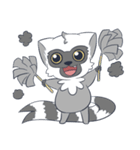Lily ＆ Marigold Special (Part MR. Lemur)（個別スタンプ：35）