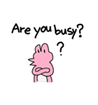 気まぐれカエル英語版（個別スタンプ：2）