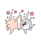 うさぎ兄弟のロッティとラル（個別スタンプ：34）
