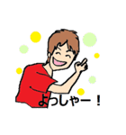 少年サッカーとママ用スタンプ（個別スタンプ：4）