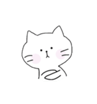 白猫ミミコ（個別スタンプ：20）