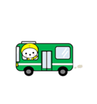 シロの全身タイツ（個別スタンプ：5）
