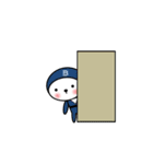 シロの全身タイツ（個別スタンプ：23）