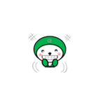 シロの全身タイツ（個別スタンプ：31）