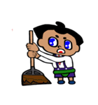 相撲ロボット（個別スタンプ：24）