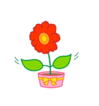 気持ちを表現する花。（個別スタンプ：2）