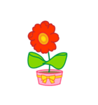 気持ちを表現する花。（個別スタンプ：3）